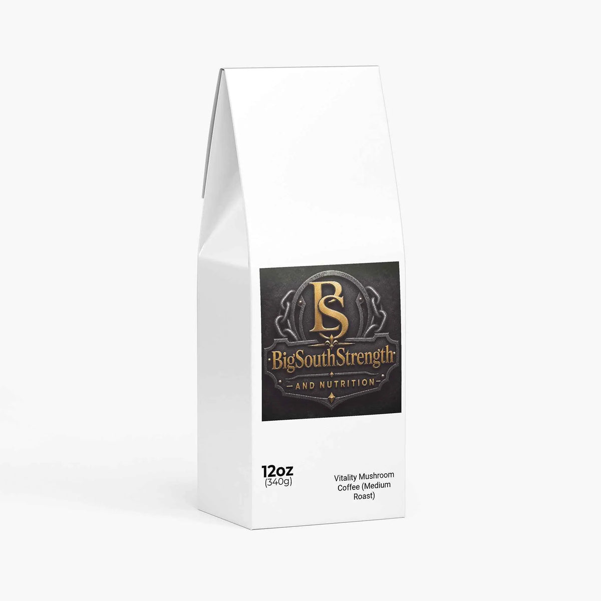 Unlock Your Day with BigSouthStrength Mushroom Coffee – Medium Roast for Energy & Focus