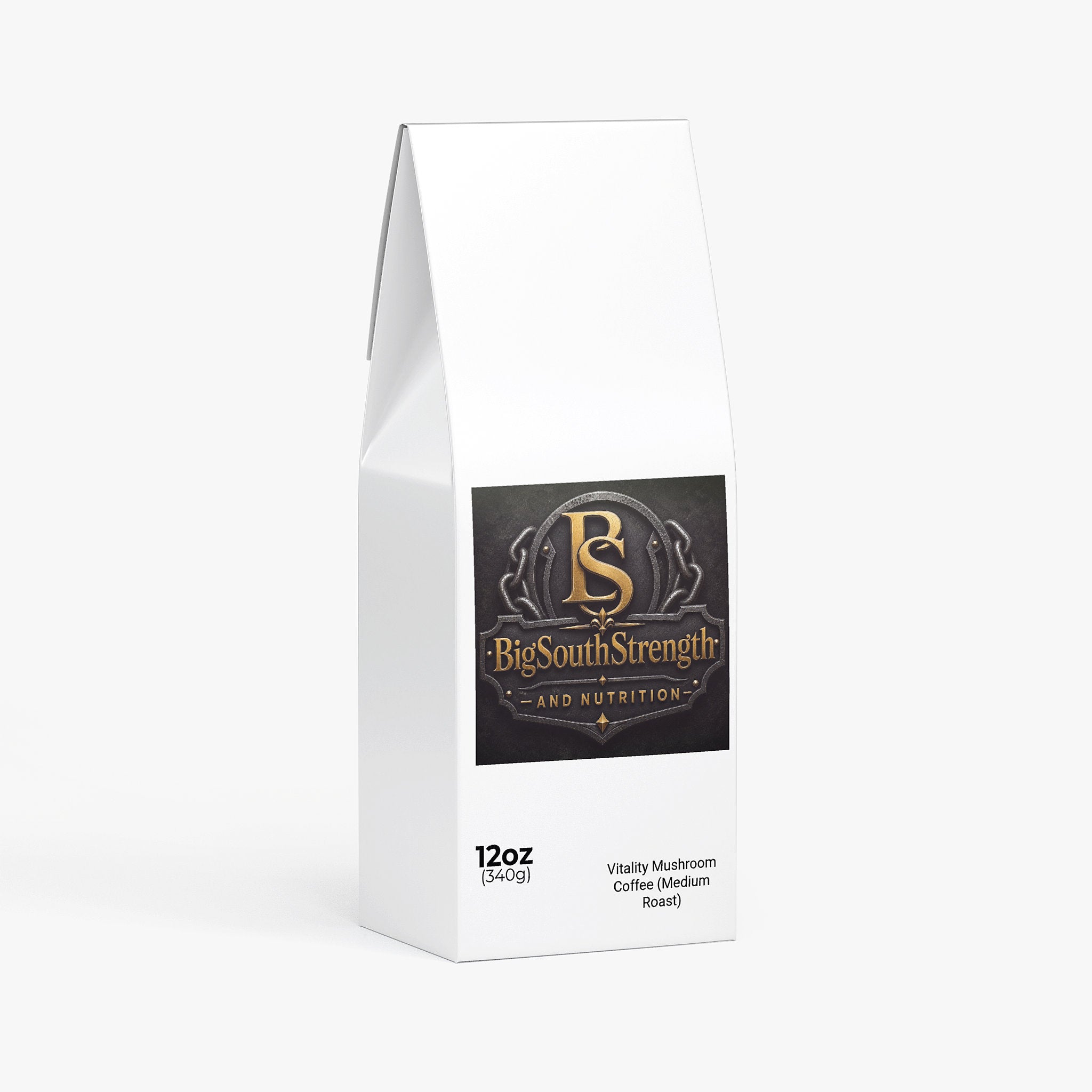 BigSouthStrength Mushroom Coffee – Medium Roast – Energy & Focus