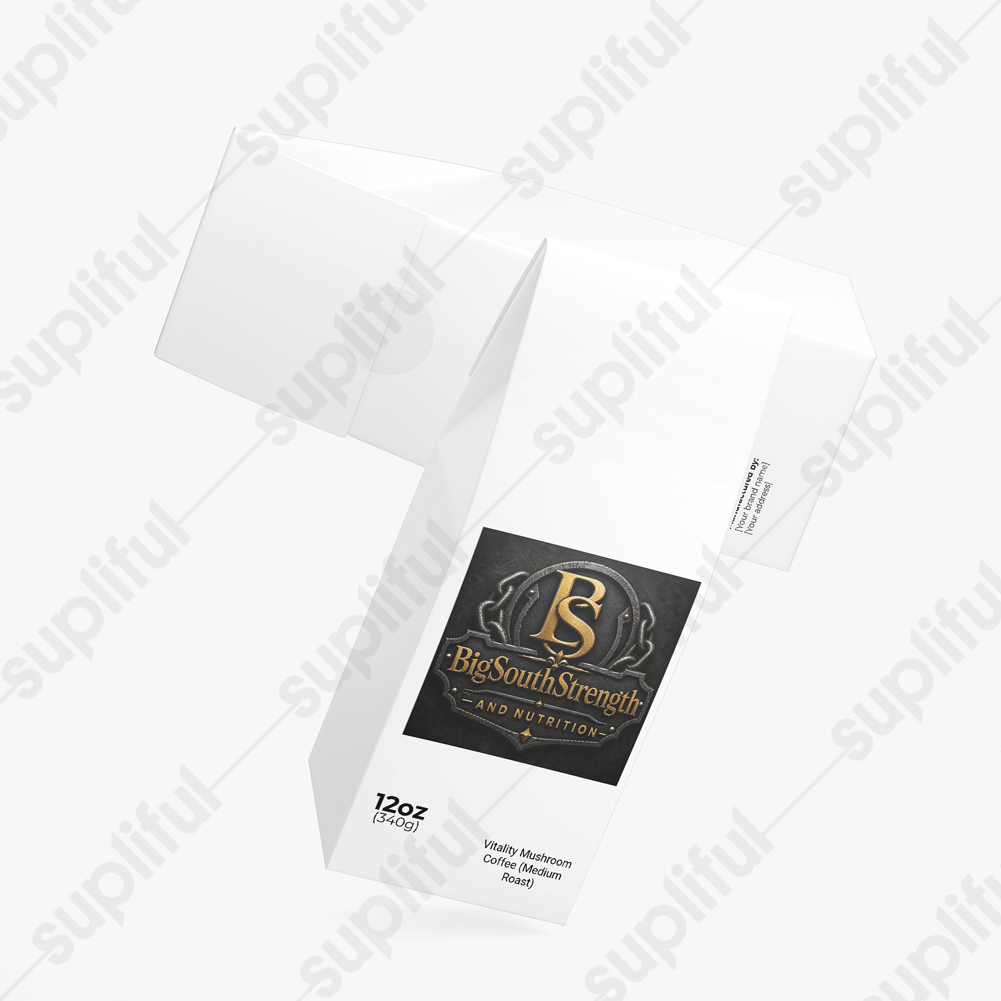 BigSouthStrength Mushroom Coffee – Medium Roast – Energy & Focus