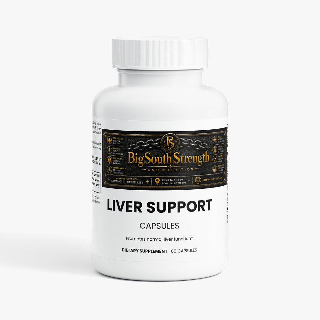 BigSouthStrength Liver Support Supplement – Comprehensive Liver Wellness
