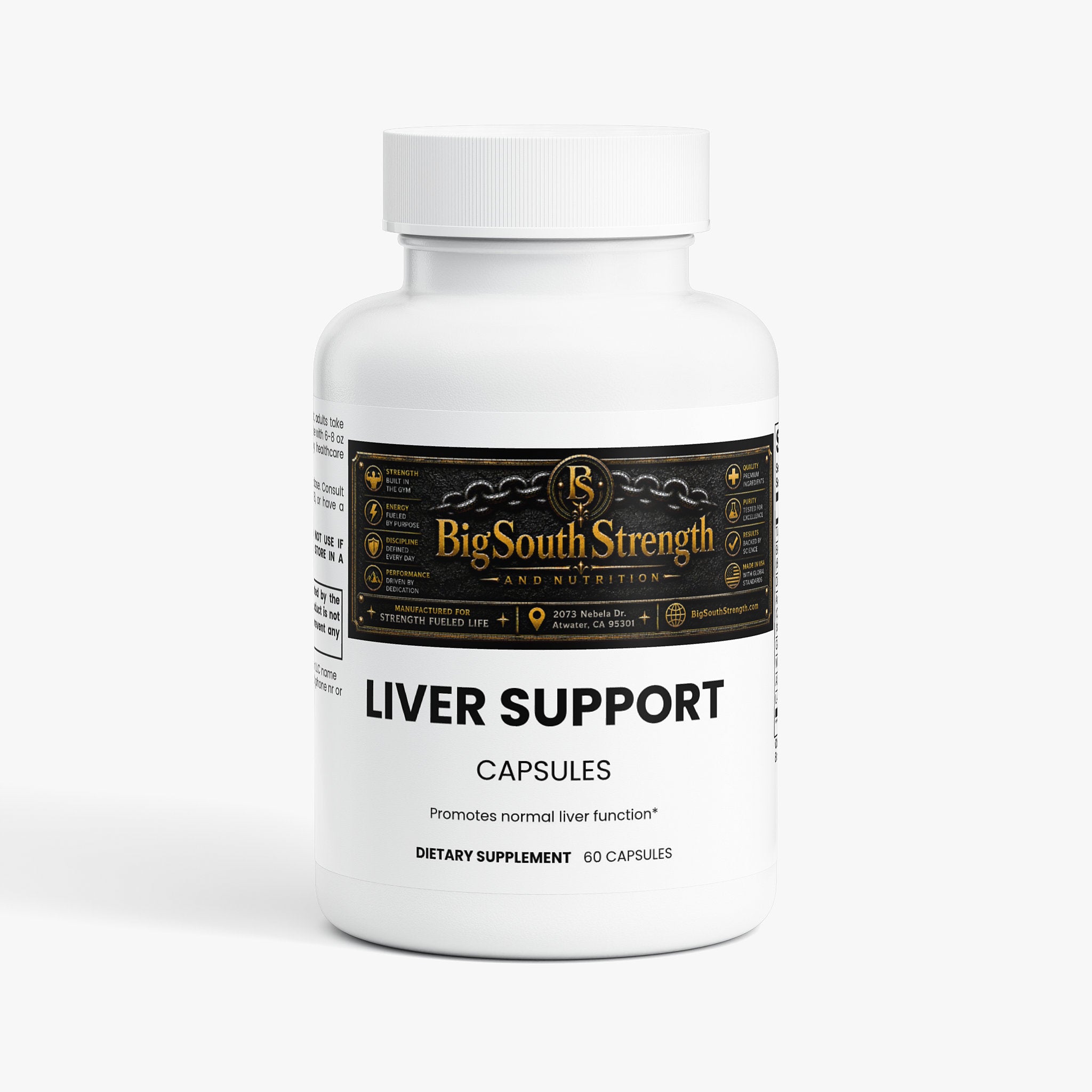 BigSouthStrength Liver Support Supplement – Comprehensive Liver Wellness