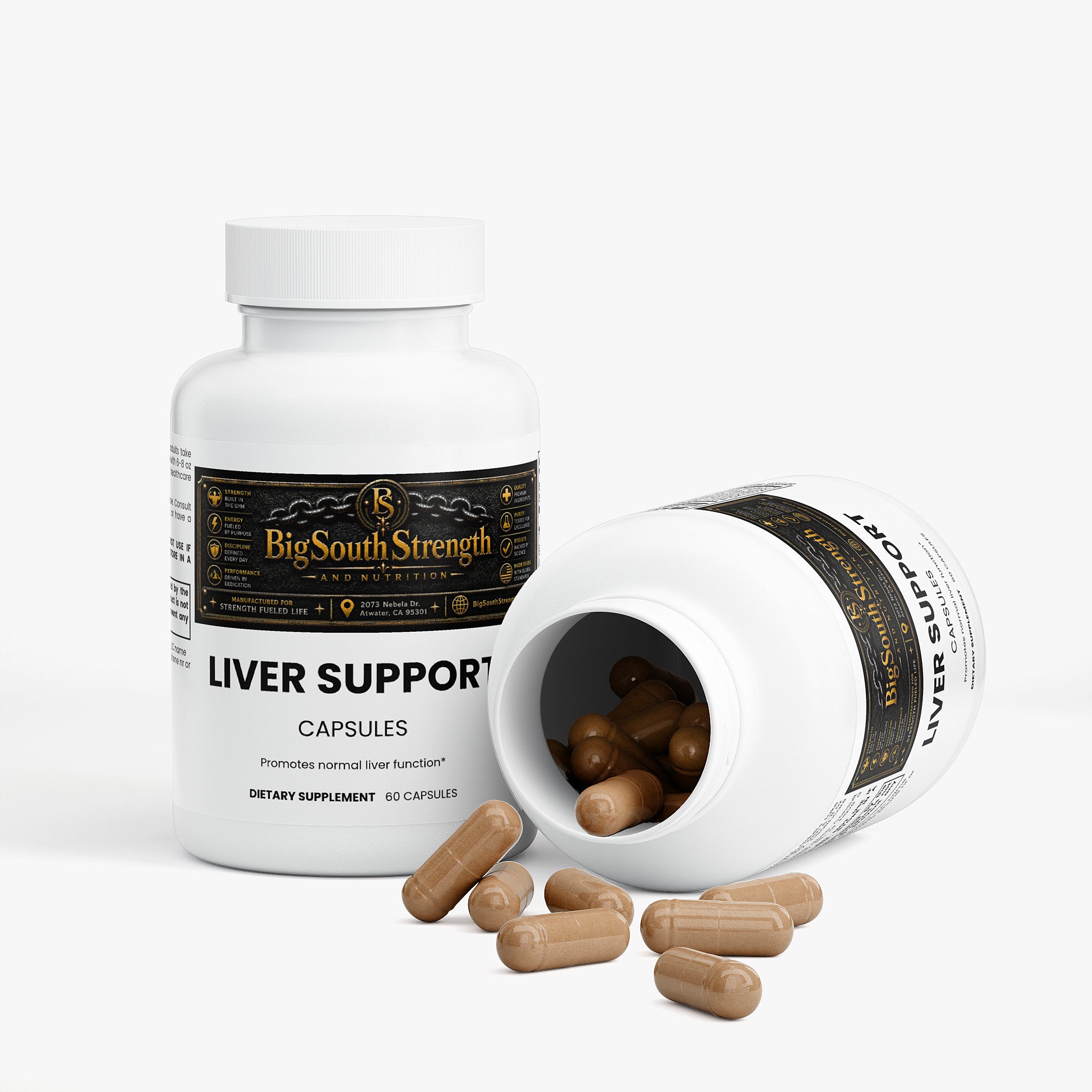 BigSouthStrength Liver Support Supplement – Comprehensive Liver Wellness