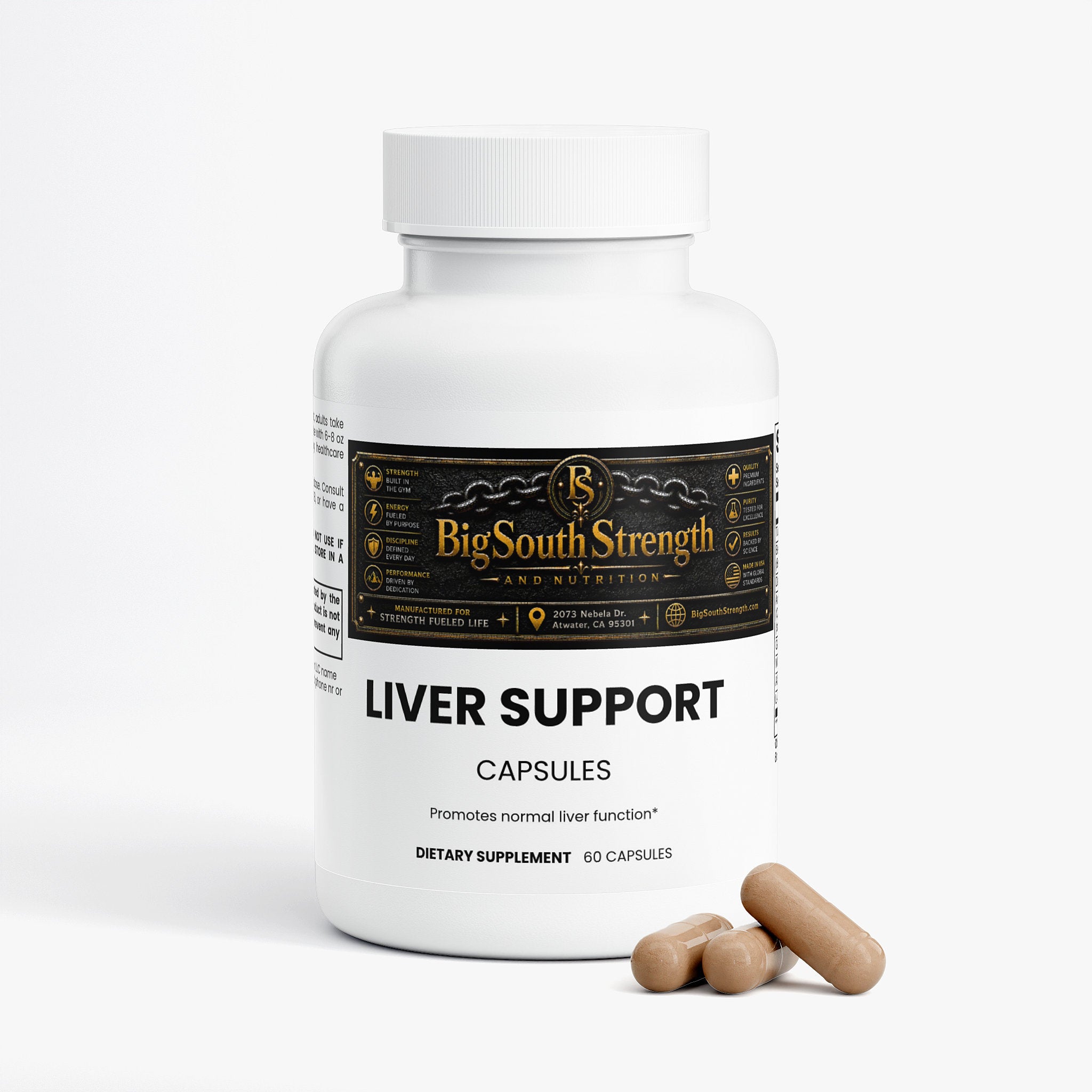 BigSouthStrength Liver Support Supplement – Comprehensive Liver Wellness