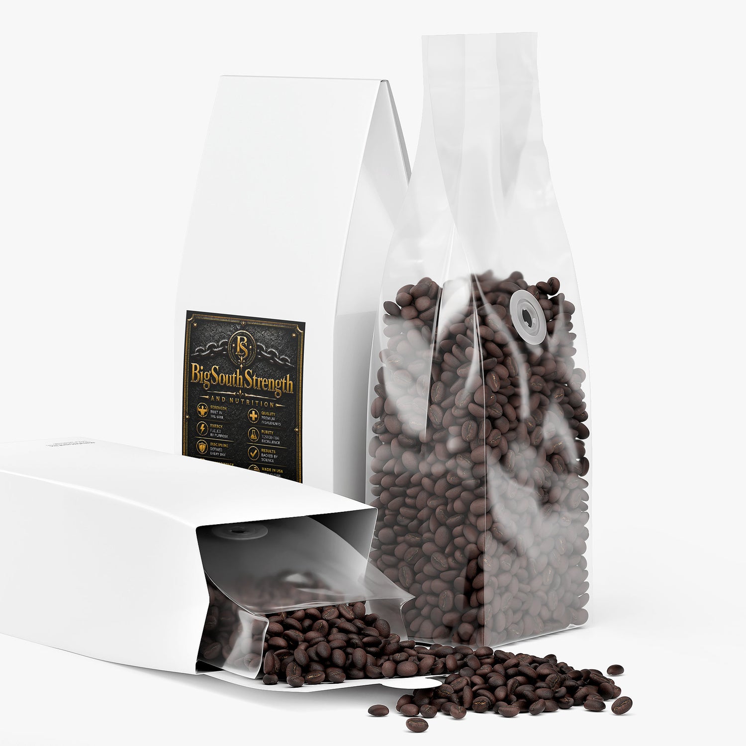 BigSouthStrength Dark Roast Coffee – Energy & Performance Blend