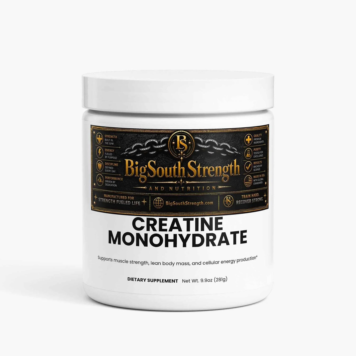 Transform Your Workouts with BigSouthStrength Creatine Monohydrate Powder – Unleash Strength, Power & Muscle Performance