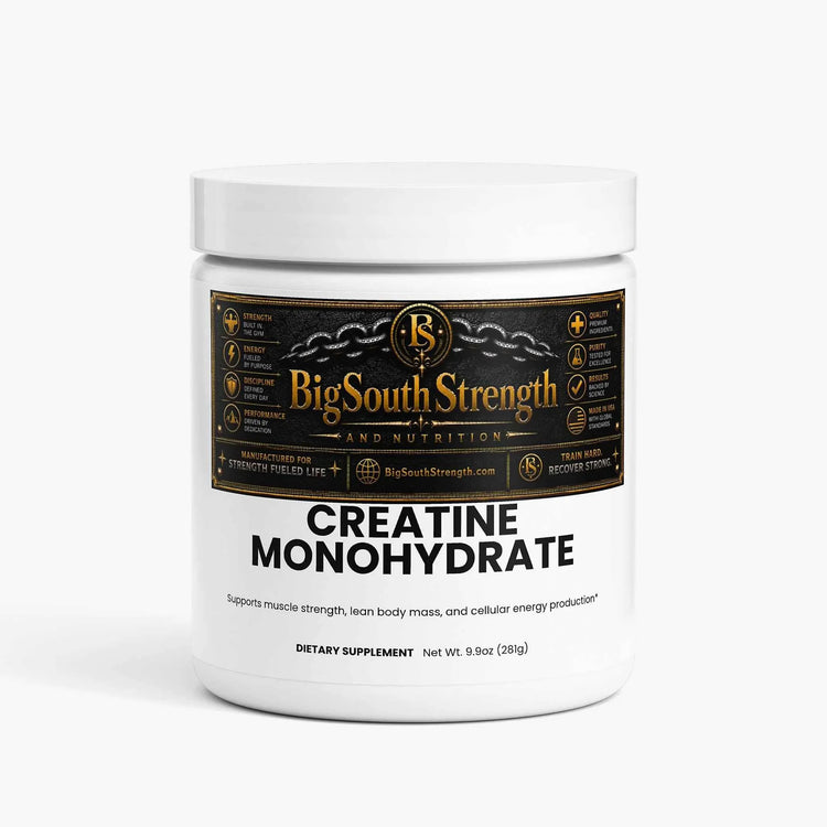 Transform Your Workouts with BigSouthStrength Creatine Monohydrate Powder – Unleash Strength, Power & Muscle Performance