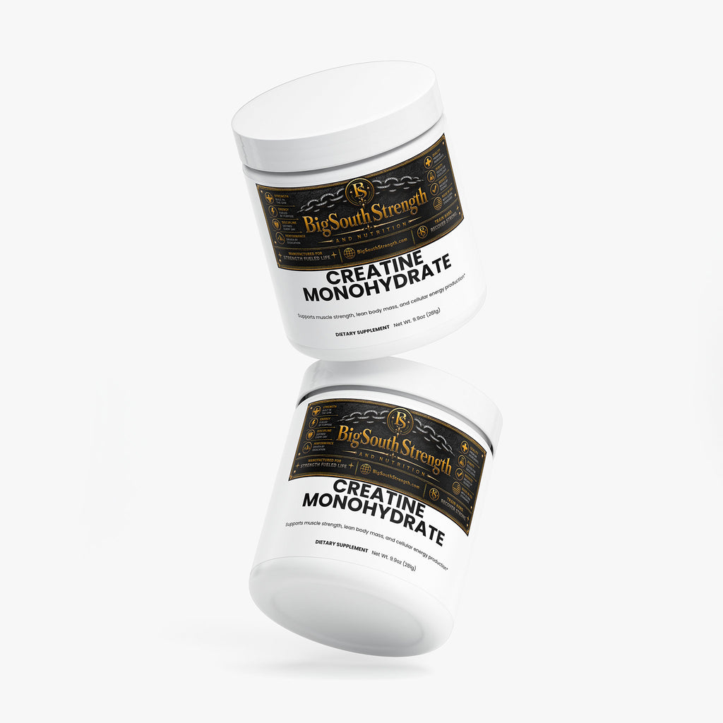 BigSouthStrength Creatine Monohydrate Powder – Strength, Power & Muscle Performance