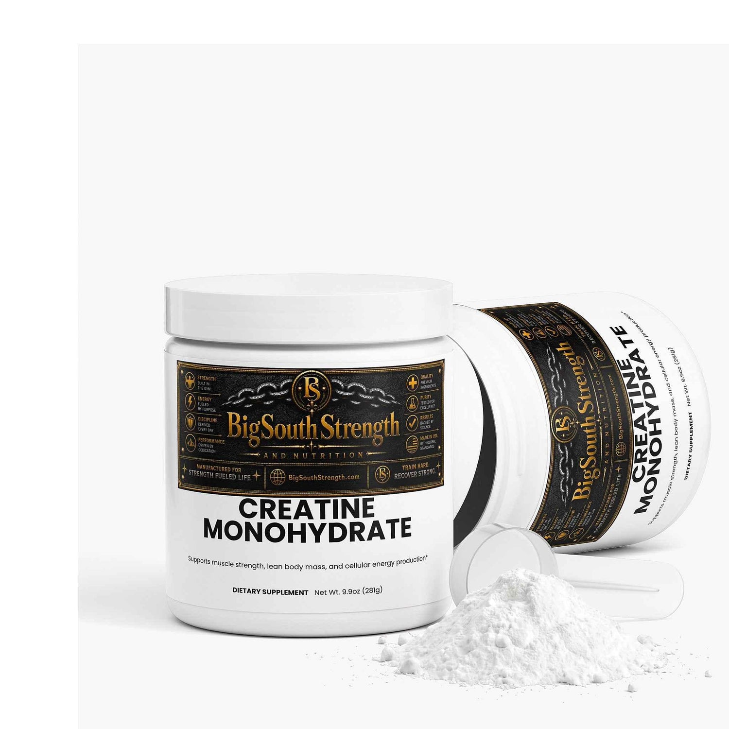 Transform Your Workouts with BigSouthStrength Creatine Monohydrate Powder – Unleash Strength, Power & Muscle Performance