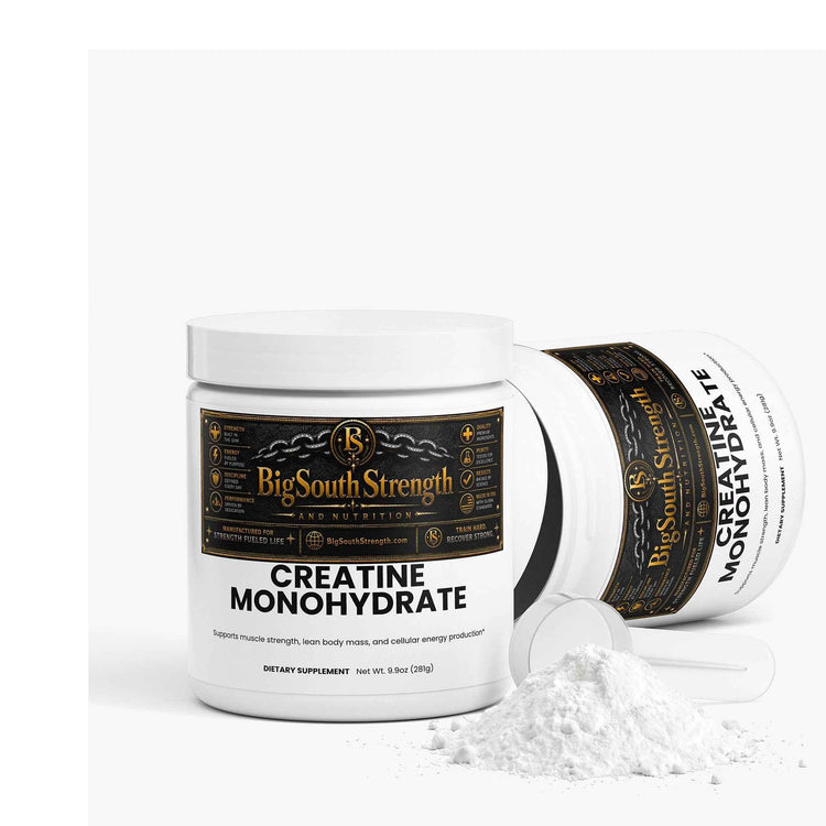 Transform Your Workouts with BigSouthStrength Creatine Monohydrate Powder – Unleash Strength, Power & Muscle Performance