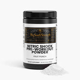 BigSouthStrength Nitric Oxide Pre-Workout Supplement – Energizing Fruit Punch for Ultimate Pumps & Performance