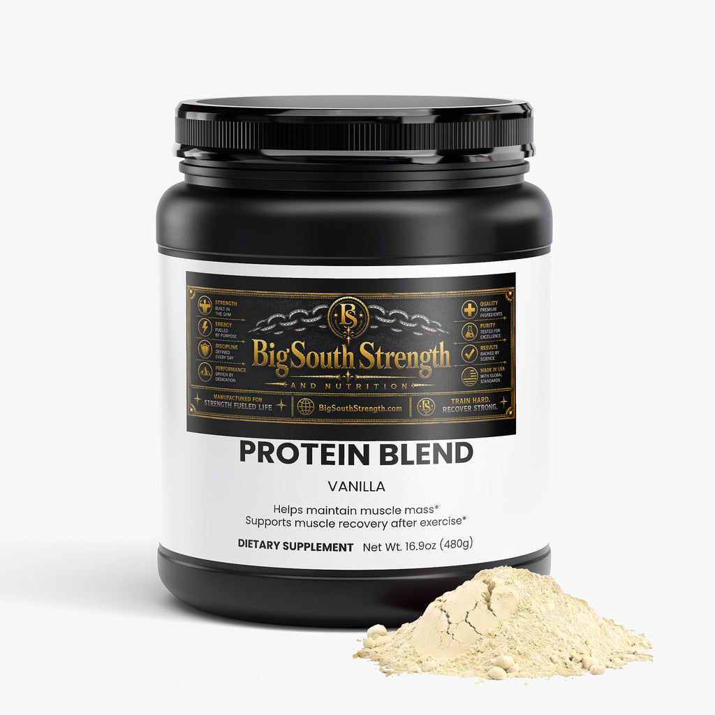 BigSouthStrength Whey Protein Powder – Vanilla – Muscle Growth & Recovery