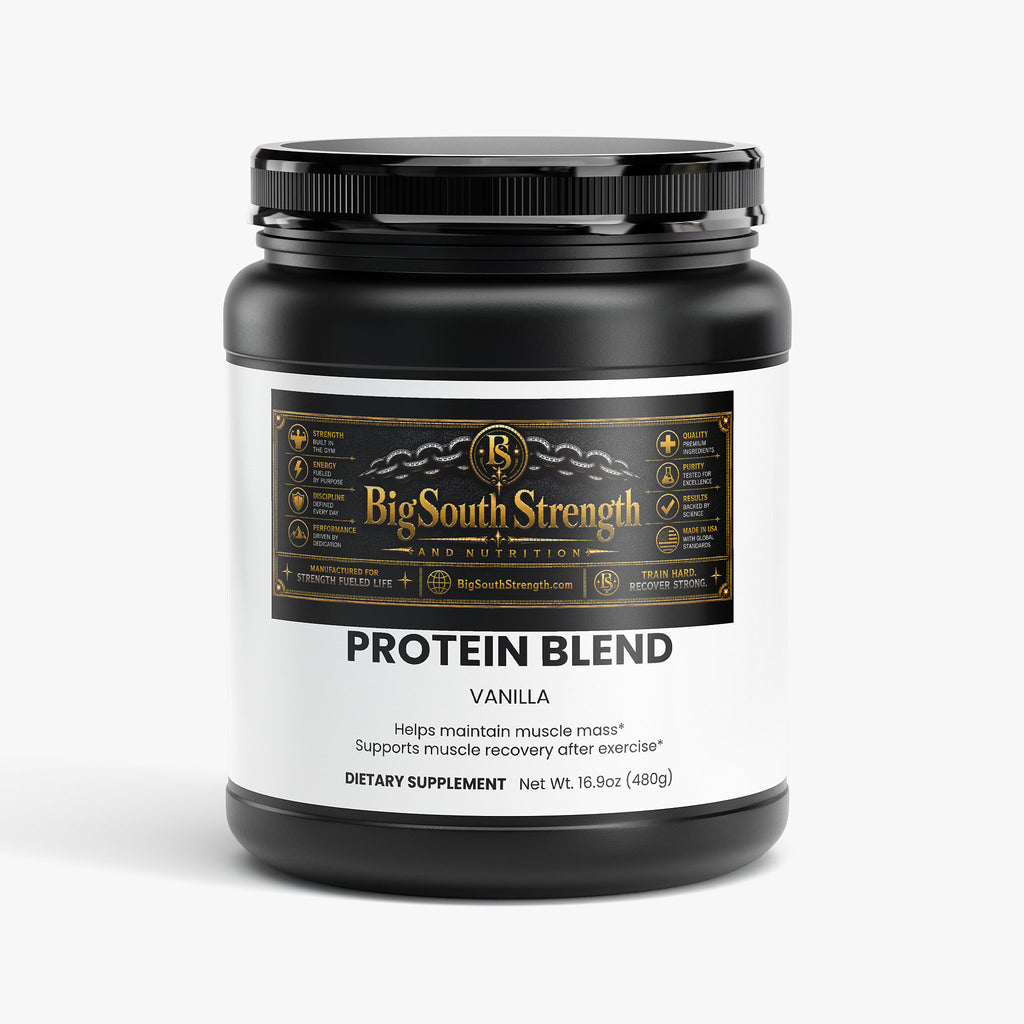 BigSouthStrength Whey Protein Powder – Vanilla – Muscle Growth & Recovery