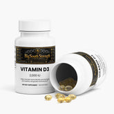 Daily Vitamin D3 Supplement - Boost Your Immune Support & Enhance Wellness with BigSouthStrength