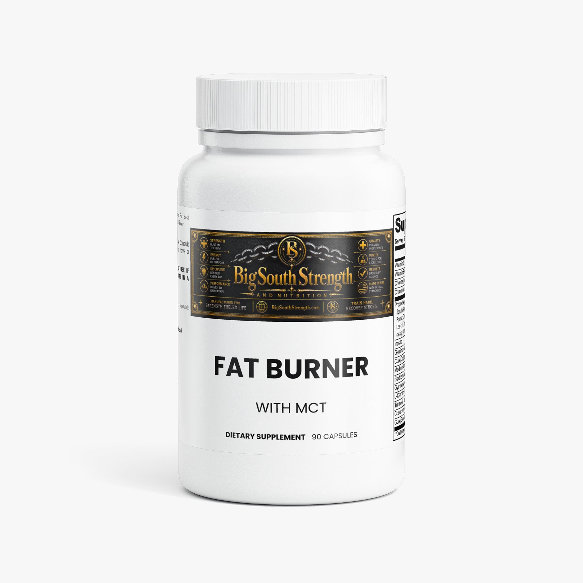 BigSouthStrength THERMOFORGE Thermogenic Formula with MCT Oil – Metabolism & Daily Wellness