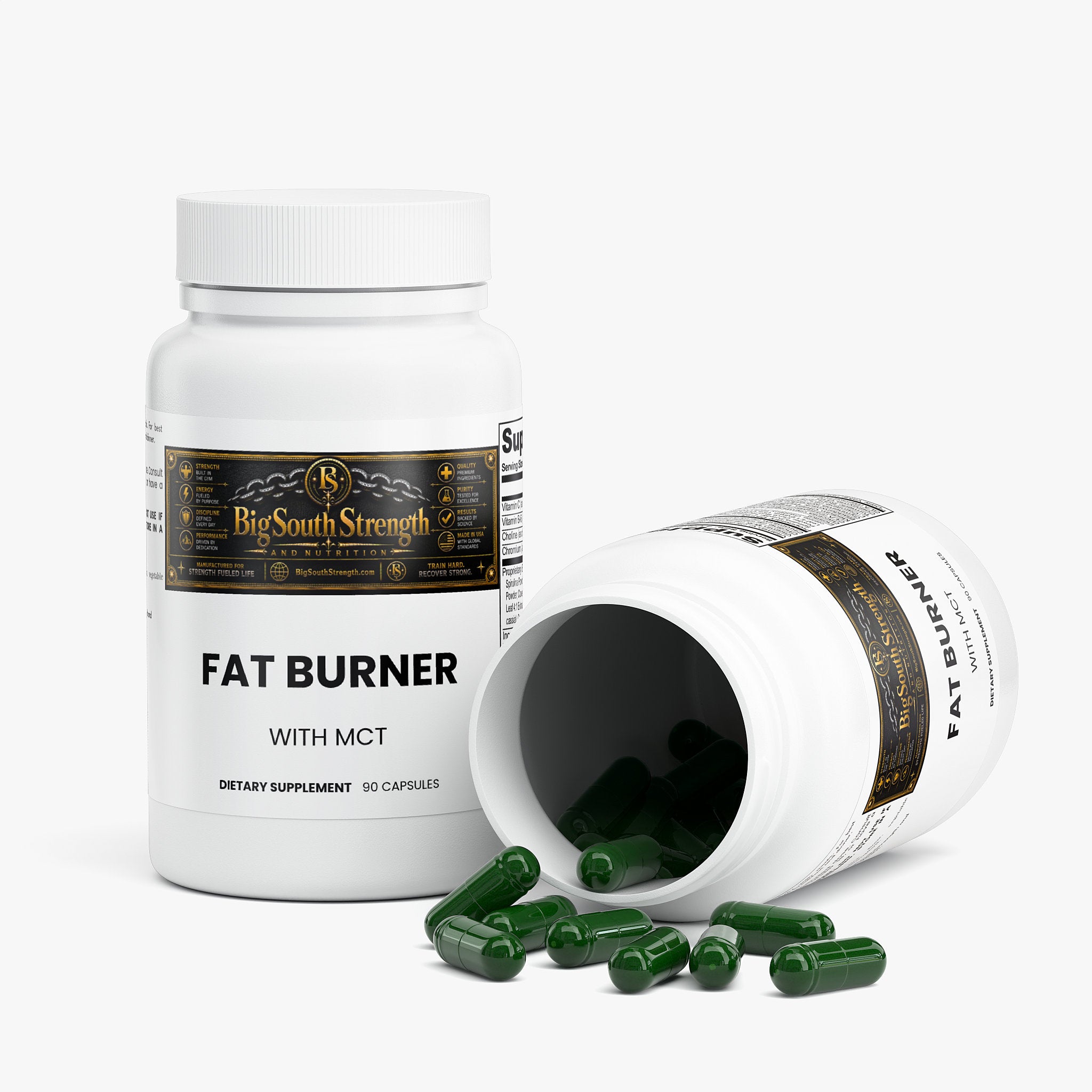 BigSouthStrength THERMOFORGE Thermogenic Formula with MCT Oil – Metabolism & Daily Wellness