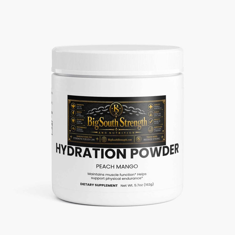 Electrolyte Hydration Powder Peach Mango – Boost Your Performance with BigSouthStrength
