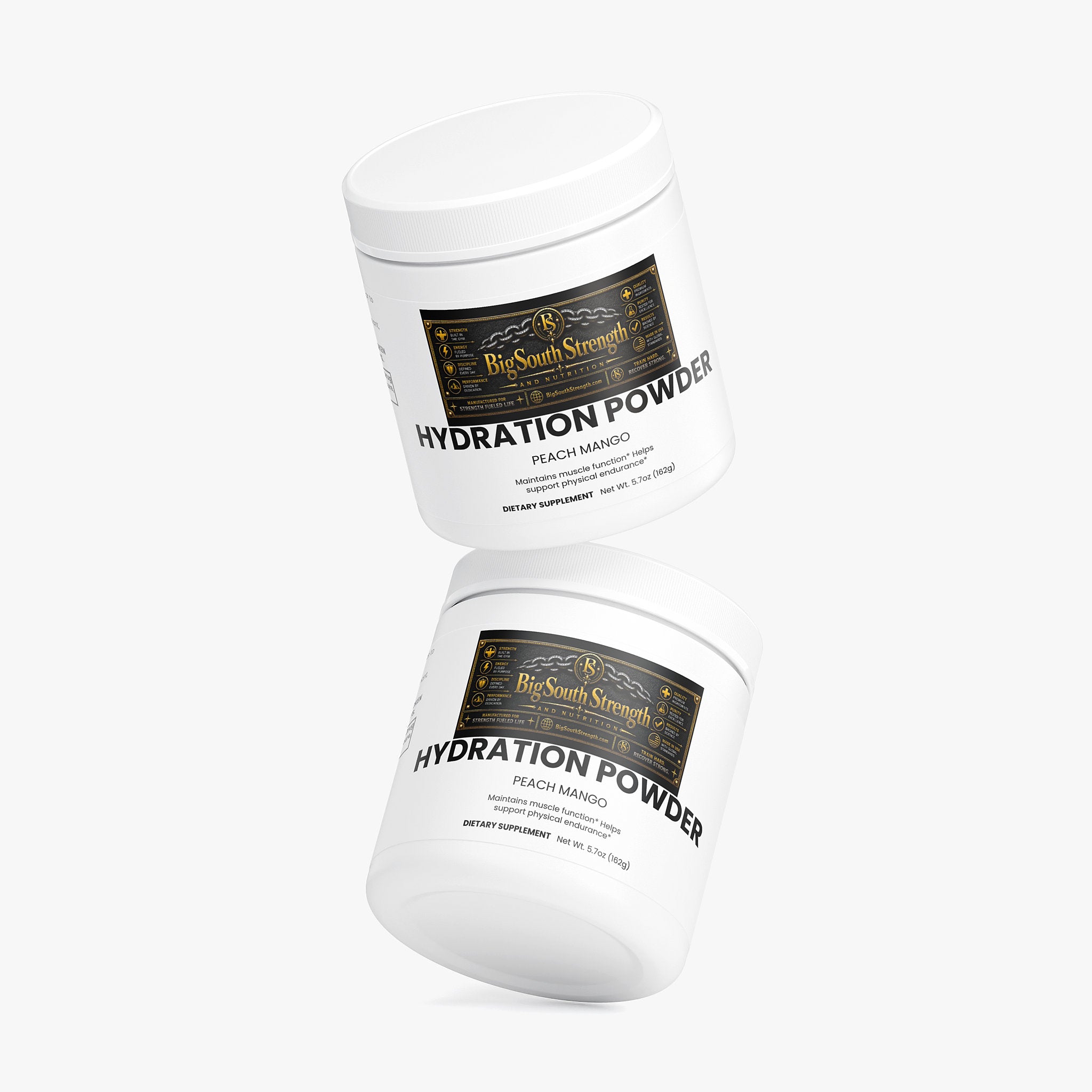 BigSouthStrength Electrolyte Hydration Powder – Peach Mango – Hydration & Recovery