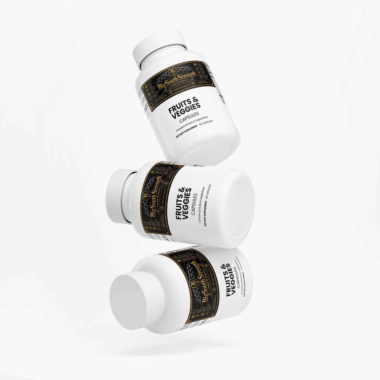 Achieve Wellness with BigSouthStrength Fruits and Veggies Superfood Powder Capsules