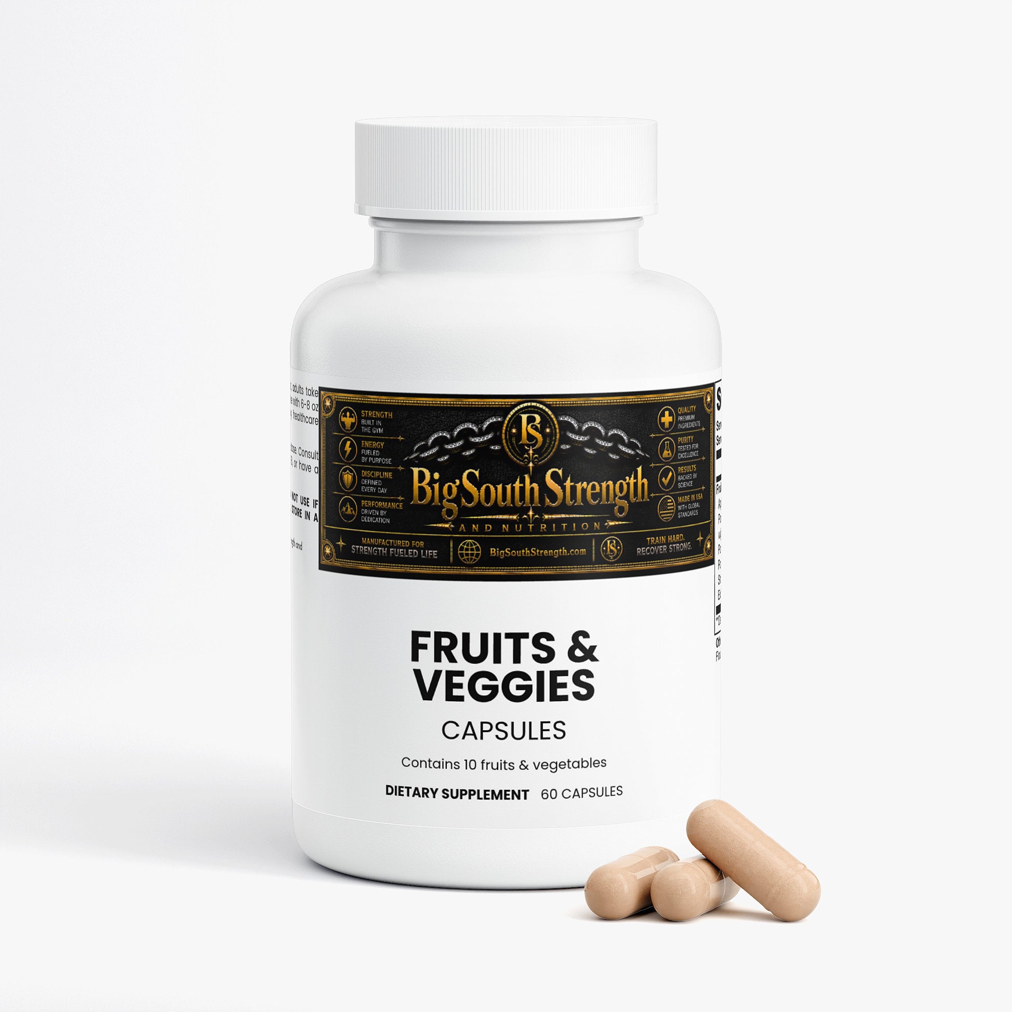BigSouthStrength Fruits & Veggies Superfood Powder – Daily Vitamins & Minerals