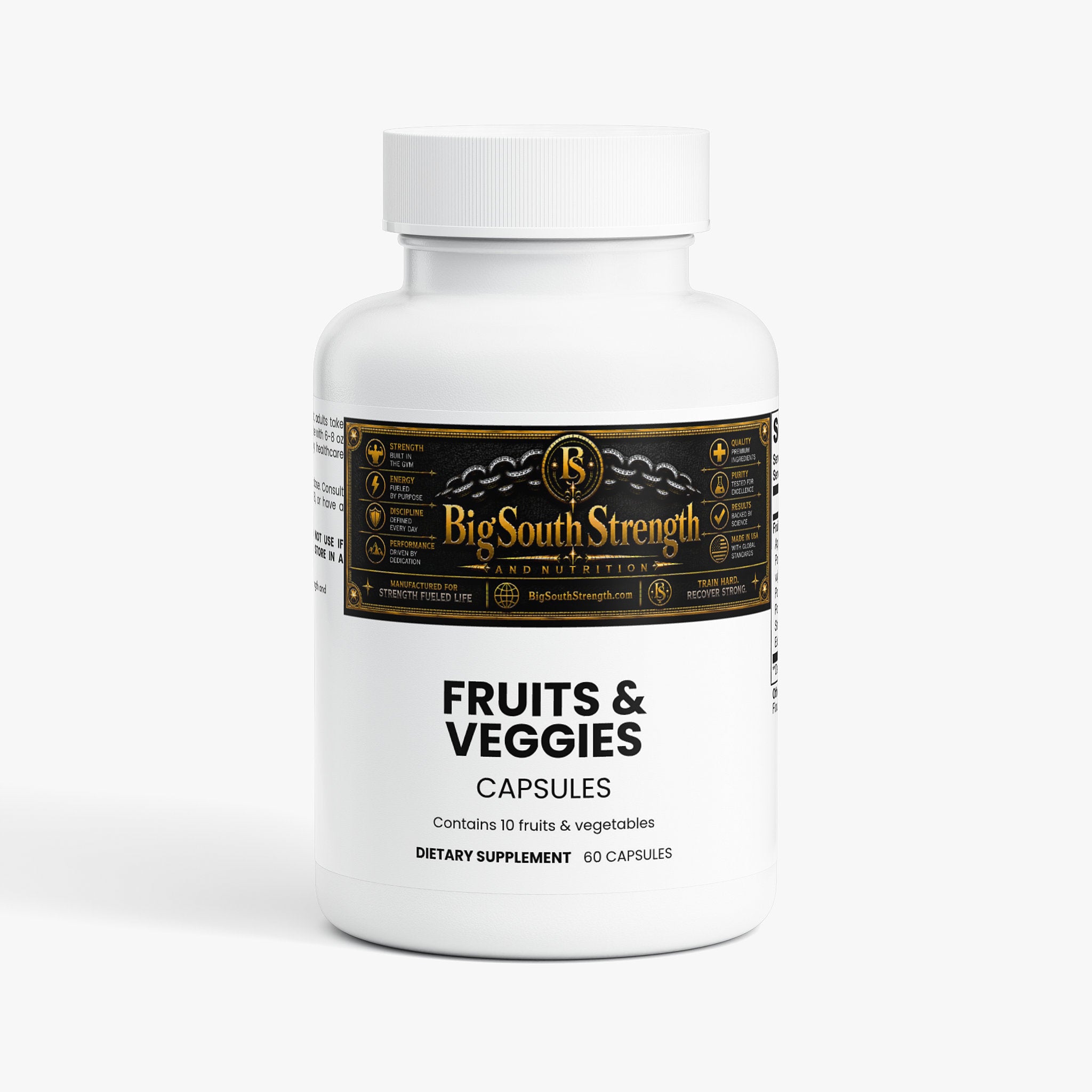 BigSouthStrength Fruits & Veggies Superfood Powder – Daily Vitamins & Minerals
