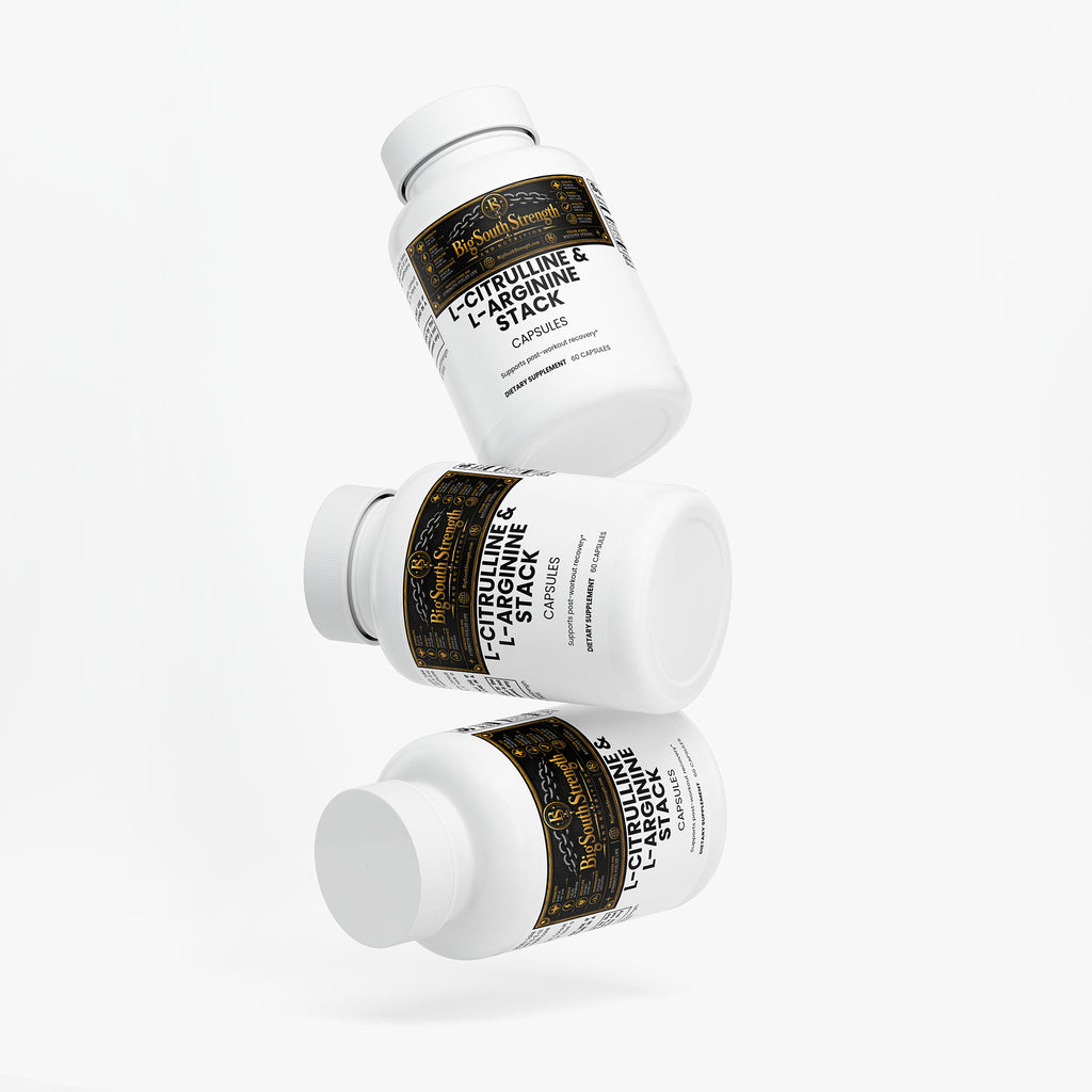 BigSouthStrength L-Citrulline & L-Arginine Powder – Pump, Blood Flow & Endurance