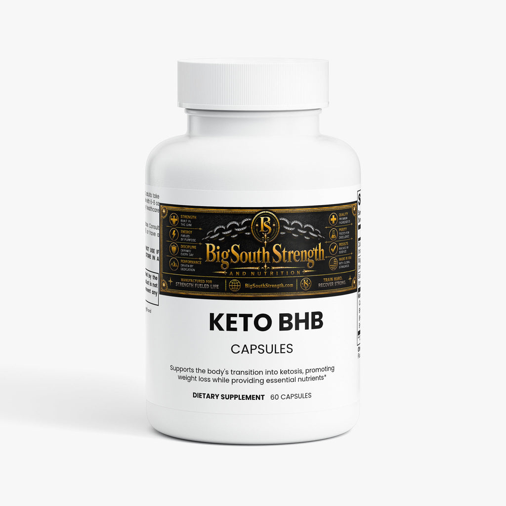 BigSouthStrength Keto BHB Supplement – Ketosis, Energy & Mental Clarity