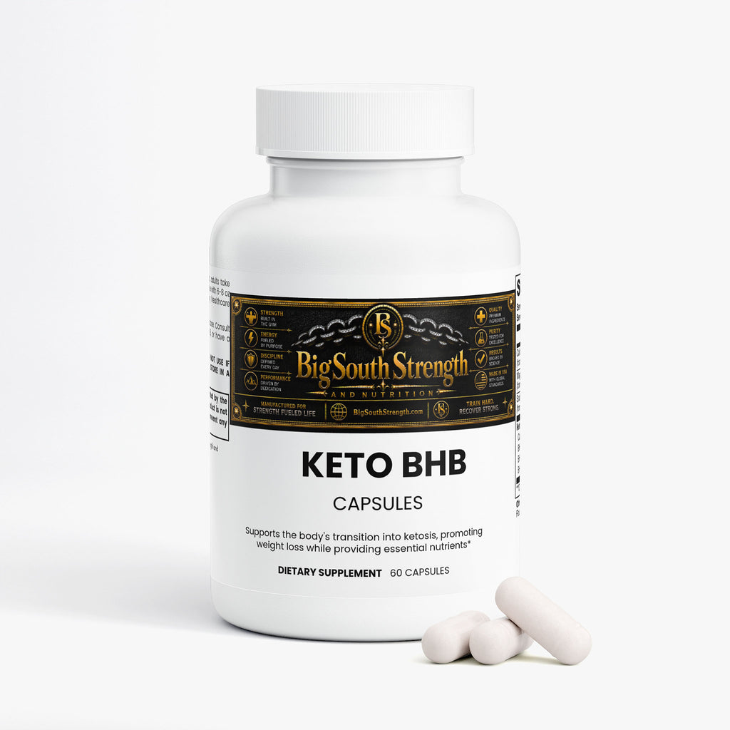 BigSouthStrength Keto BHB Supplement – Ketosis, Energy & Mental Clarity