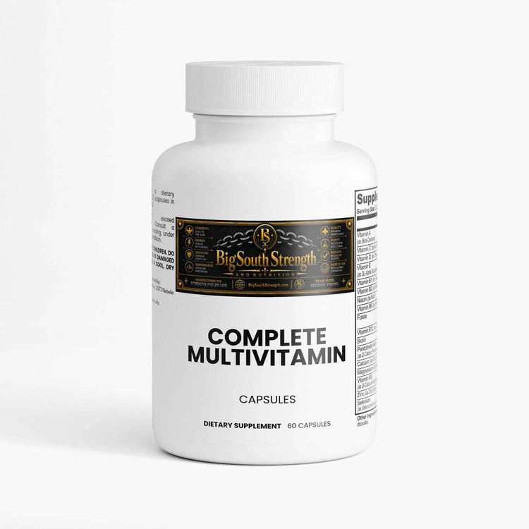 Complete Multivitamin for Daily Energy, Immunity & Comprehensive Nutrition
