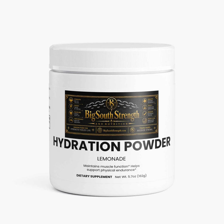 BigSouthStrength WARPATH™ Premium Electrolyte Hydration Formula | Lemonade Flavor for Optimal Performance