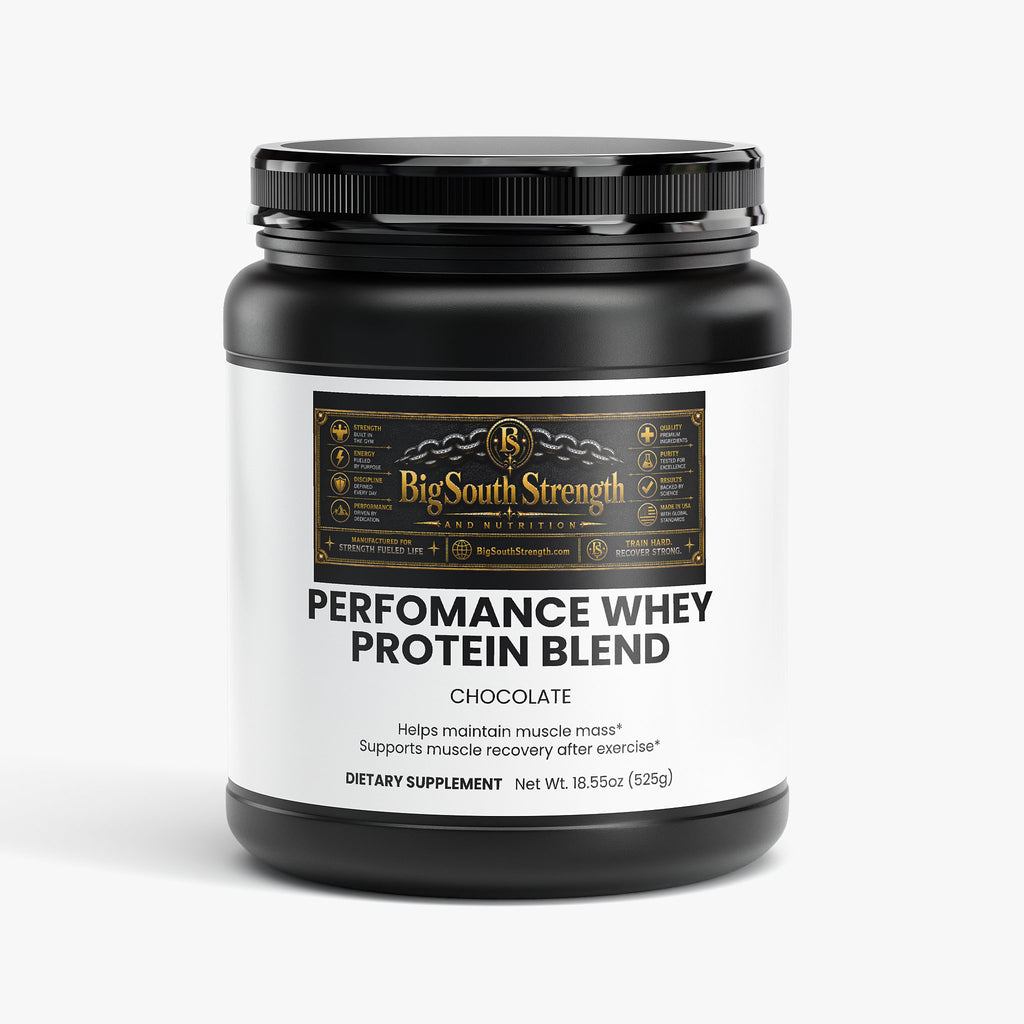 BigSouthStrength Whey Protein Powder – Chocolate – Muscle Growth & Recovery