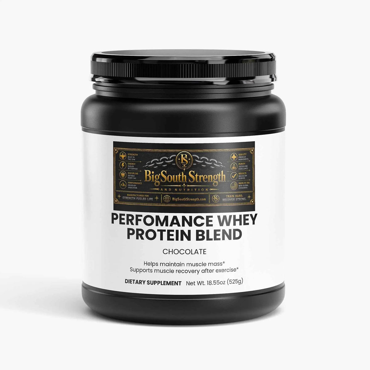 Chocolate Whey Protein Powder – Elevate Muscle Growth & Recovery Naturally