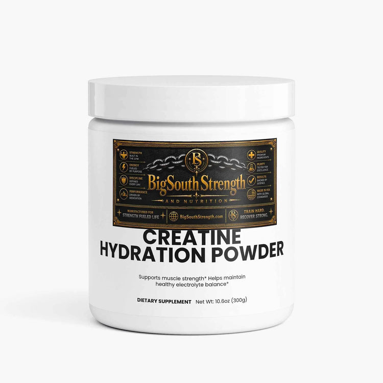 BigSouthStrength Creatine Hydration Powder - Boost Strength, Hydrate & Elevate Performance