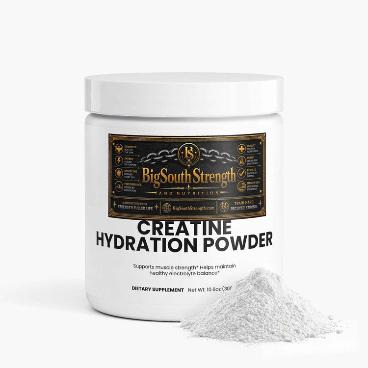 BigSouthStrength Creatine Hydration Powder - Boost Strength, Hydrate & Elevate Performance
