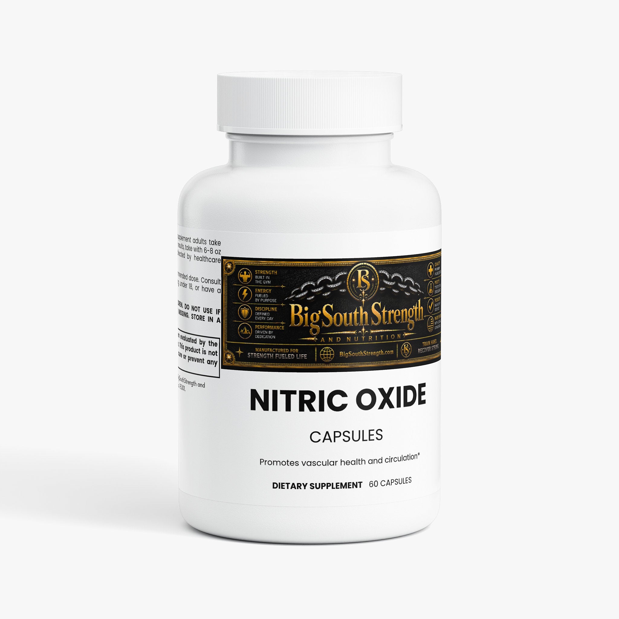 BigSouthStrength Nitric Oxide Supplement – Pump, Blood Flow & Endurance