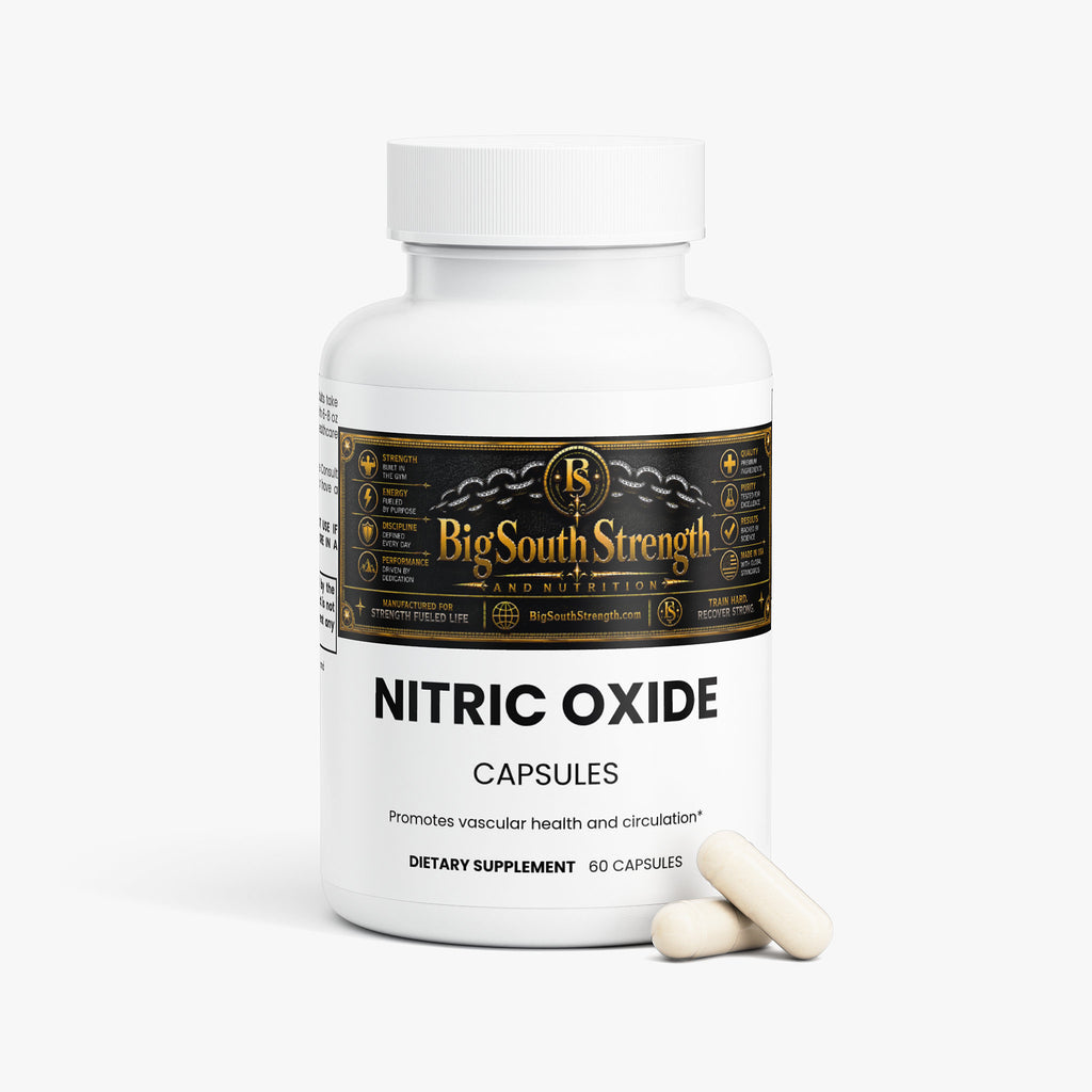 BigSouthStrength Nitric Oxide Supplement – Pump, Blood Flow & Endurance