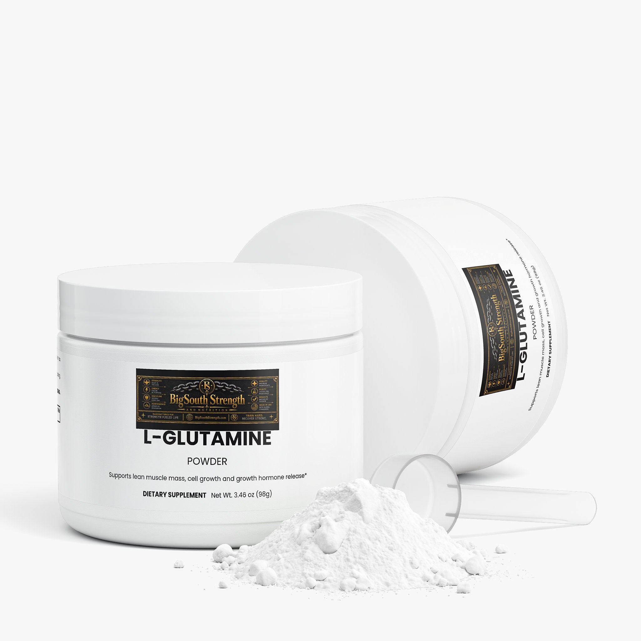 BigSouthStrength L-Glutamine Powder – Post-Workout Support & Digestive Health