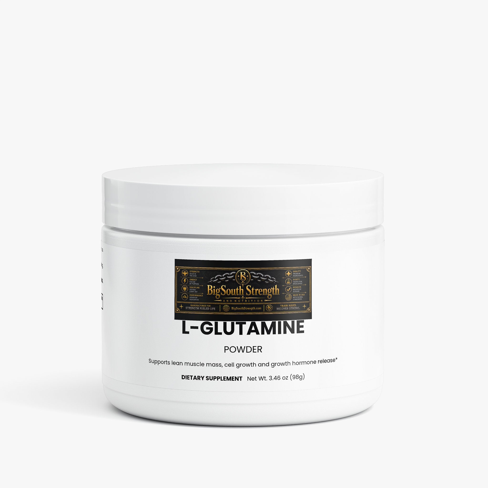 BigSouthStrength L-Glutamine Powder – Post-Workout Support & Digestive Health