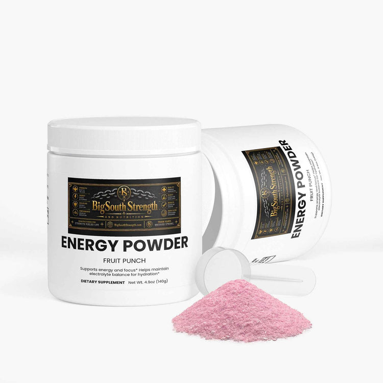 BigSouthStrength Pre-Workout Powder – Energize Your Workout with Fruit Punch Flavor