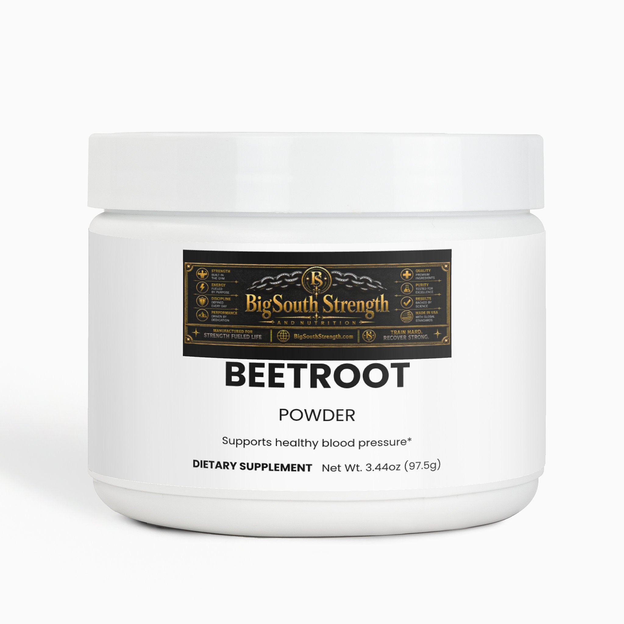BigSouthStrength Beetroot Powder – Nitric Oxide, Blood Flow & Endurance