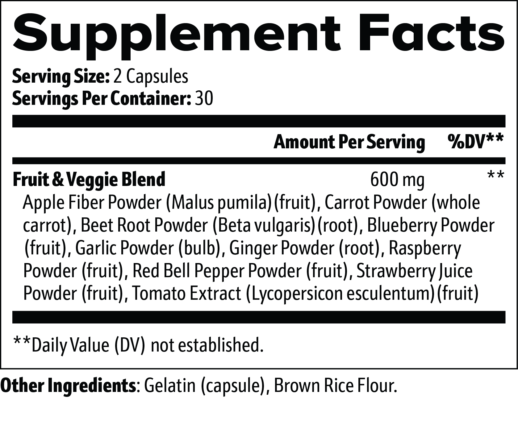 BigSouthStrength Fruits & Veggies Superfood Powder – Daily Vitamins & Minerals