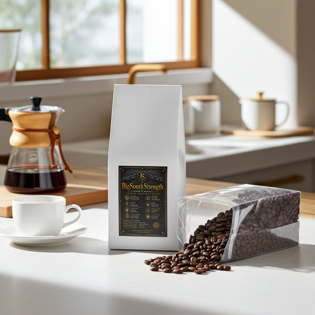BigSouthStrength Dark Roast Coffee – Energy & Performance Blend
