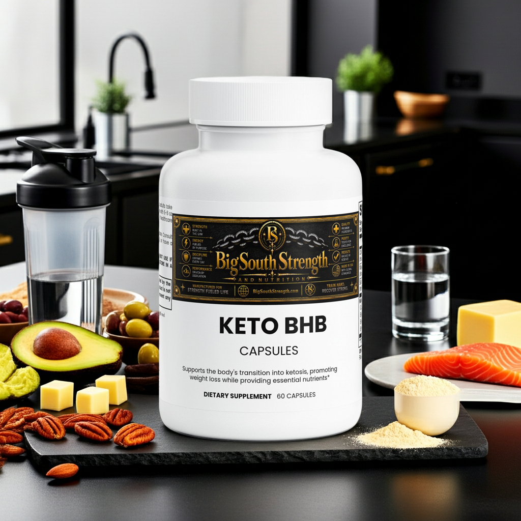 BigSouthStrength Keto BHB Supplement – Ketosis, Energy & Mental Clarity