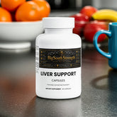 Liver Support Capsules for normal liver function, dietary supplement with 60 capsules