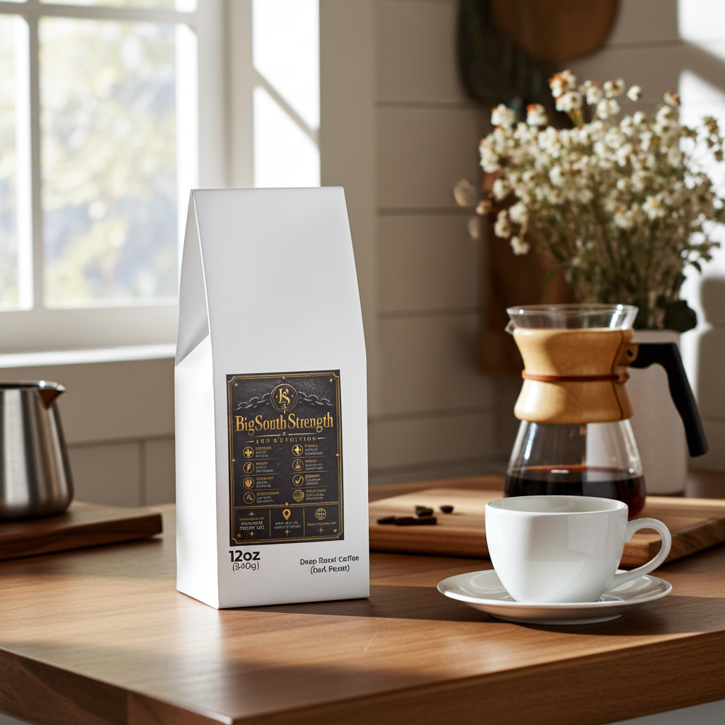 BigSouthStrength Dark Roast Coffee – Energy & Performance Blend