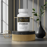 Vitamin D3 2,000 IU supplement bottle for bone health and immune support