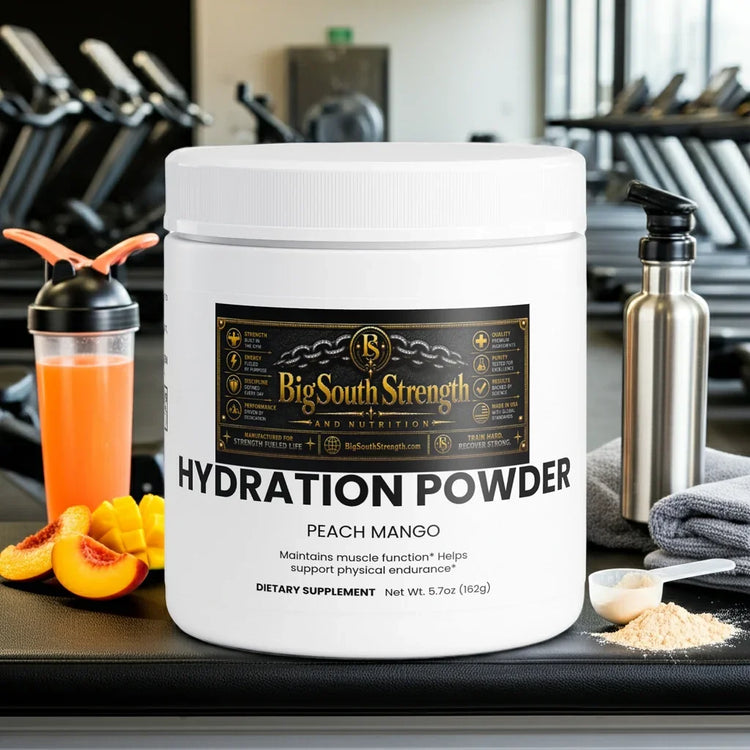 Electrolyte Hydration Powder Peach Mango – Boost Your Performance with BigSouthStrength