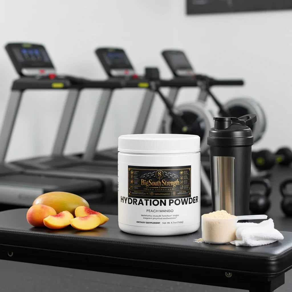 Electrolyte Hydration Powder Peach Mango – Boost Your Performance with BigSouthStrength