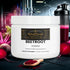 Beetroot powder dietary supplement for healthy blood pressure, with shaker and fresh beets