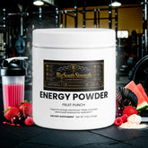 BigSouthStrength Energy Powder Fruit Punch for energy, focus, and hydration with berries and watermelon