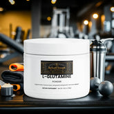 L-Glutamine Powder for muscle growth and recovery in gym setting